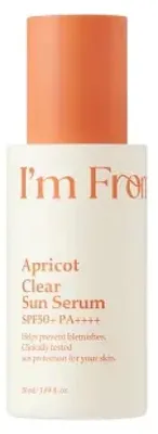 Obrázok produktu pre I' m From – Apricot Clear Sun Serum SPF50+  PA+ + + + , 50 ml