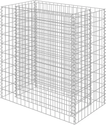 Obrázek produktu pro vidaXL Gabionové zvýšené lůžko z pozinkované oceli 90 × 50 × 100 cm