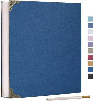 Produktbild von Famanu Fotoalbum 40 Seiten mit DIY Scrapbooking Kit - Hardcover - Album für Erinnerungen