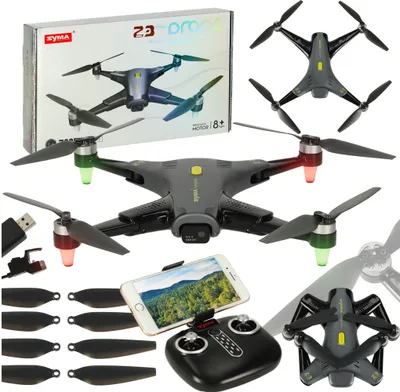 Produktbild von RC-Drohne Syma Z3PRO 2,4 GHz 4CH Wi-Fi Schwarz
