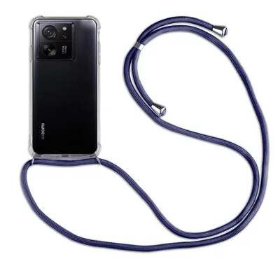 Produktbild von Handykette für Xiaomi 13T / 13T Pro Handyhülle mit Band Hülle mit Kordel Kette Blau