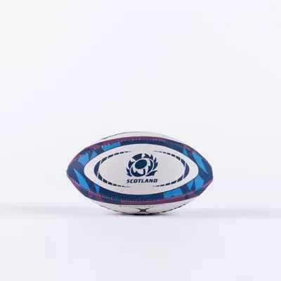 Image de Ballon de rugby Gilbert, réplique du modèle écossais, taille 5 - Lot de 25 ballons de rugby