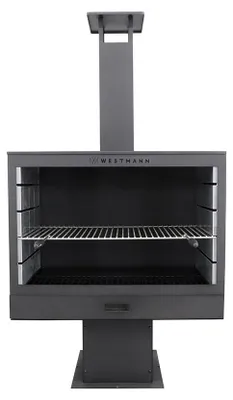 Obrázek produktu pro Westmann ocelový krb na grilování Krbová kamna černá 50x90x160 cm