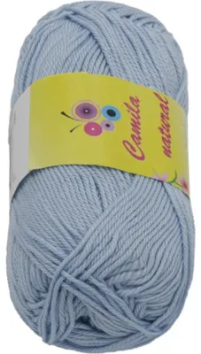 Obrázok produktu pre Priadza CAMILA prírodná - 50 g / 125 m - Sivá