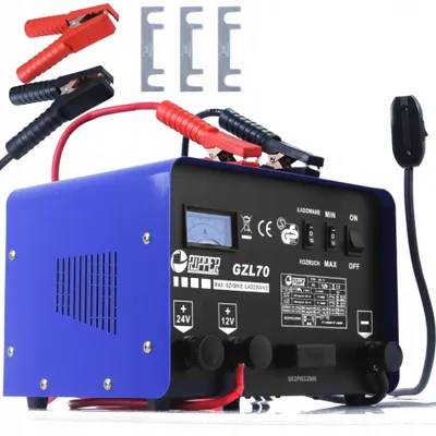 Produktbild von Batterieladegerät KFZ PKW GZL70 12/24V 30A gerät Starthilfe Booster FAST CHARGE Akku Ladegerät