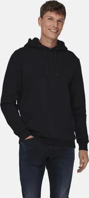 Obrázek produktu pro Mikina s kapucí Only & Sons 22018685-black pro Pánské