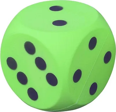 Produktbild von Pre-Sport Schaumstoffwürfel grün - Lernspielzeug 14cm