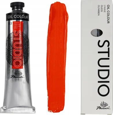 Produktbild von Ölfarbe 120ml Phoenix Orange Rot - 313