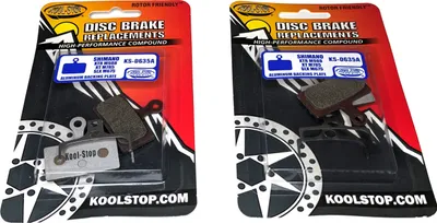 Produktbild von 2 Paar Kool-Stop Alu BremsbelägeKS-D635 A Shimano BR-M9000/9020/987/985 Deore