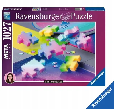 Produktbild von Ravensburger Meta Puzzle Gradienten Kaskade 1027 Teile