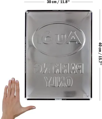 Produktbild von Nostalgic-Art - Blechschild 30 x 40 cm - Audi - Audi Parking Only