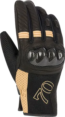 Immagine prodotto di Guanti da moto Segura Russell Donna Colore: Nero/Sabbia, Taglia: 6 (M)