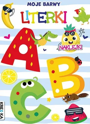 Produktbild von MEINE FARBEN BUCHSTABEN Malbuch mit Aufklebern