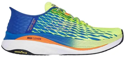 Zdjęcie produktu dla Buty do biegania Skechers Slip-ins: Max Cushioning Propulsion - Vitality "Lime/Blue" dla Męskie