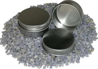 Produktbild von 30 Blechdosen Aluminium Bianca 15 ml mit Schraubdeckel