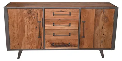 Produktbild von Sideboard Altholz Metall 160x80x45 cm