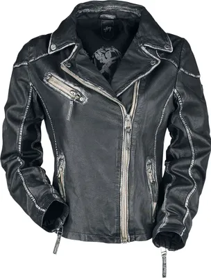 Produktbild von Mauritius Lederjacke Damen PGG LULV schwarz 5XL