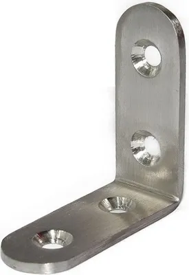 Produktbild von Edelstahl Winkel 50x50x19mm Var1 Lochwinkel Montagewinkel Verbinder
