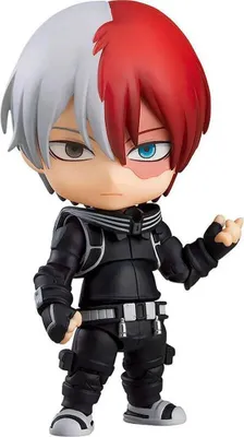 Zdjęcie produktu dla Good Smile Company My Hero Academia: World Heroes´ Mission Nendoroid Actionfigur Katsuki Shoto Todoroki Suit Ver. 10 cm GSC12611