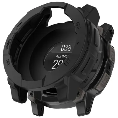 Immagine prodotto di Per Garmin Instinct 3 AMOLED / Solar 50 mm Custodia protettiva in silicone nero