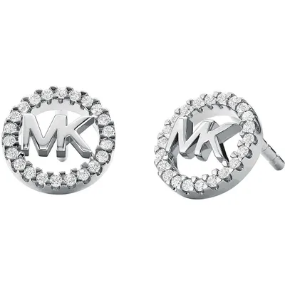 Produktbild von Michael Kors MKC1247AN040 Ohrstecker Damen Logo Pavé Zirkonia Sterling-Silber