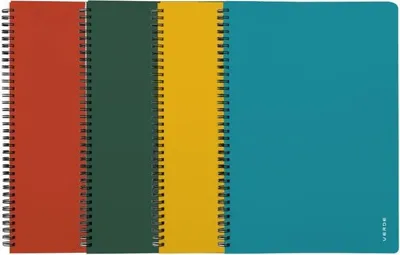Obrázek produktu pro Twin wire blok A4 PP VERDE mix barev