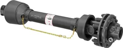 Image de Wiltec Arbre Transmission T4 cardan - longueur 800-880 mm / 2x 1 3/8" 6 dents & Embrayage / 460 Nm / 540 tr/min / 40 kW (55 CV) - Prise de force agricole