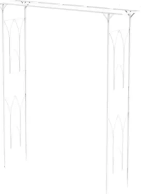 Image de Opulence Arche de roses élégante - Pour jardin ou mariage - Décoration - Pour plantes grimpantes - Métal - 200x200?cm