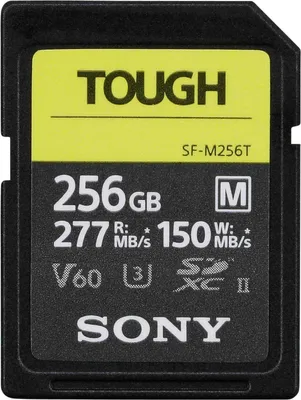 Produktbild von Sony SDXC M Tough series 256GB UHS-II Class 10 U3 V60