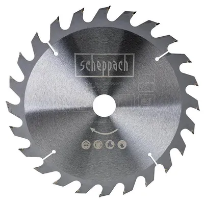 Produktbild von SCHEPPACH Sägeblatt HW 254 x 30 x 2,4 mm 24 Zähne Kreissäge Kappsäge HM254
