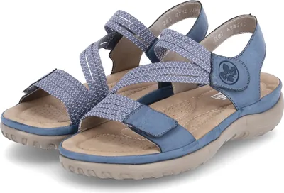 Produktbild von Rieker Sandalen Plat Sandalen Plat - blauw - Maat 42