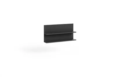 Produktbild von Wandregal FINO 80 cm, Hängeregal für Wohnzimmer, Schlafzimmer und Büro, Modernes Regal für Dekoration und Bücher, Wandboard, Schwarz