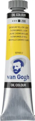 Produktbild von Van Gogh Ölfarbe Tube 20 ml Kadmiumgelb Hell 208