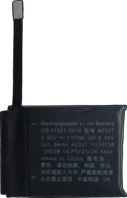 Zdjęcie produktu dla Akumulator Tradebit do Apple Watch S6 44 mm, 303,8 mAh – zapasowy akumulator do smartwatcha, akumulator litowo-jonowy