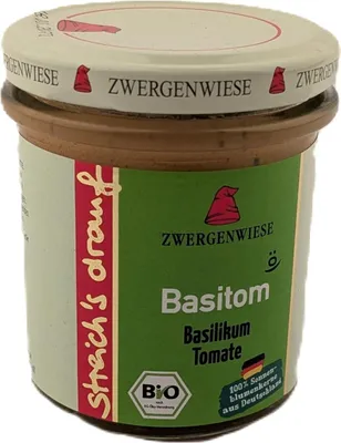Produktbild von Zwergenwiese Basitom Aufstrich 160g