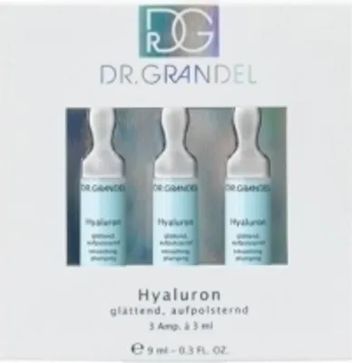 Produktbild von Ampullen Hyaluron Dr. Grandel Feuchtigkeitsspendend Anti-Falten Weichspüler (3 ml x 3)