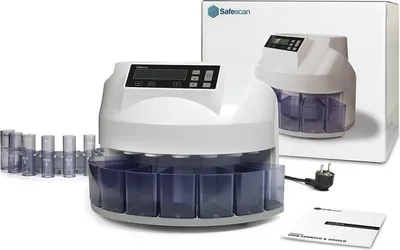 Produktbild von Münzzähler/Sortierer 1250 EUR Packung mit 2 Stück