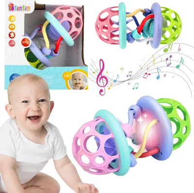 Produktbild von Musikalischer Gummiball, Lernspielzeug 6m+ Bam Bam