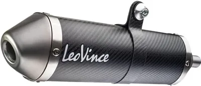 Zdjęcie produktu dla LeoVince X-Fight Slip-On Exhaust Carbon zatwierdzony dla RIEJU MRT 50/PRO/SM PRO