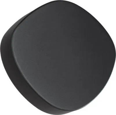 Zdjęcie produktu dla Kinkiet LED Zafferano Ciottolo IP54 7W 890lm 3000K w kolorze ciemnoszarym aluminium