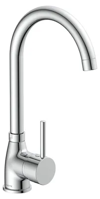 Produktbild von SCHÜTTE Küchenarmatur MANETTI, 360° schwenkbarer Wasserhahn Küche, Mischbatterie Küche, Spültischarmatur in Chrom