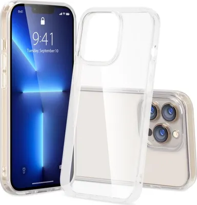 Produktbild von nevox StyleShell SHOCKFlex, Mantelhülle, Apple, iPhone 16 Pro, 16 cm (6.3"), Transparent