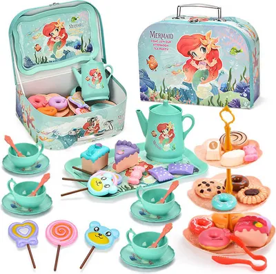 Obrázok produktu pre Detská čajová súprava - Mermaid 48 dielna