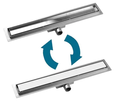 Productafbeelding van Omgoods - Zelfreinigende Doucheafvoer met Geurstop 50cm