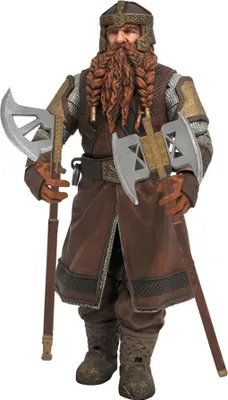 Obrázok produktu pre Diamond Select - Figurka kolekcjonerska Gimli 18 cm z The Lord of the Rings