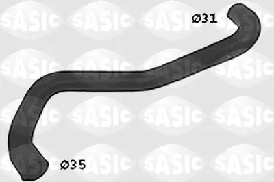Produktbild von SASIC Kühlerschlauch Wasserschlauch passend für PEUGEOT 206 Schrägheck (2A/C) SWH0467