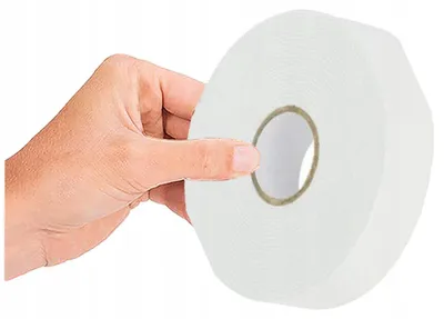 Produktbild von Schaumstoff-Doppelklebeband Weiß 2 mm Montageband Stark 2 Stück