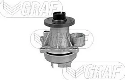 Produktbild von GRAF Kühlmittelpumpe Wasserpumpe für FORD Transit Mk7 Kastenwagen (V363, FCD, FDD) PA1395