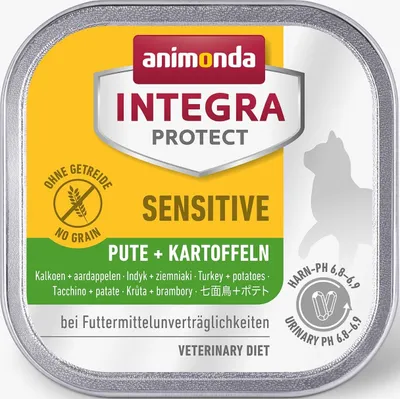 Produktbild von ANIMONDA Integra Protect Turkey with potatoes - nassfutter für Katzen - 100g