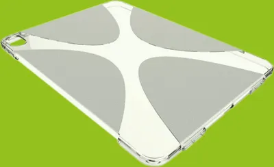 Produktbild von Schutzhülle Silikon X-Line Serie Transparent Hülle Tasche für Apple iPad Air 13 2024 / Pro 12.9 2020 / 2021
